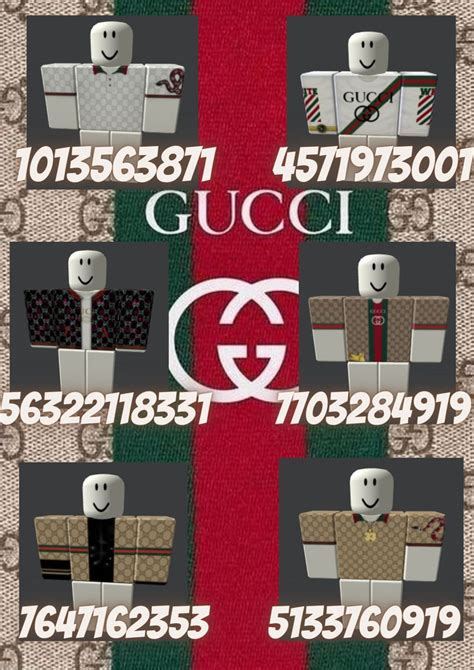 roblox gucci suit|roblox gucci outfit id.